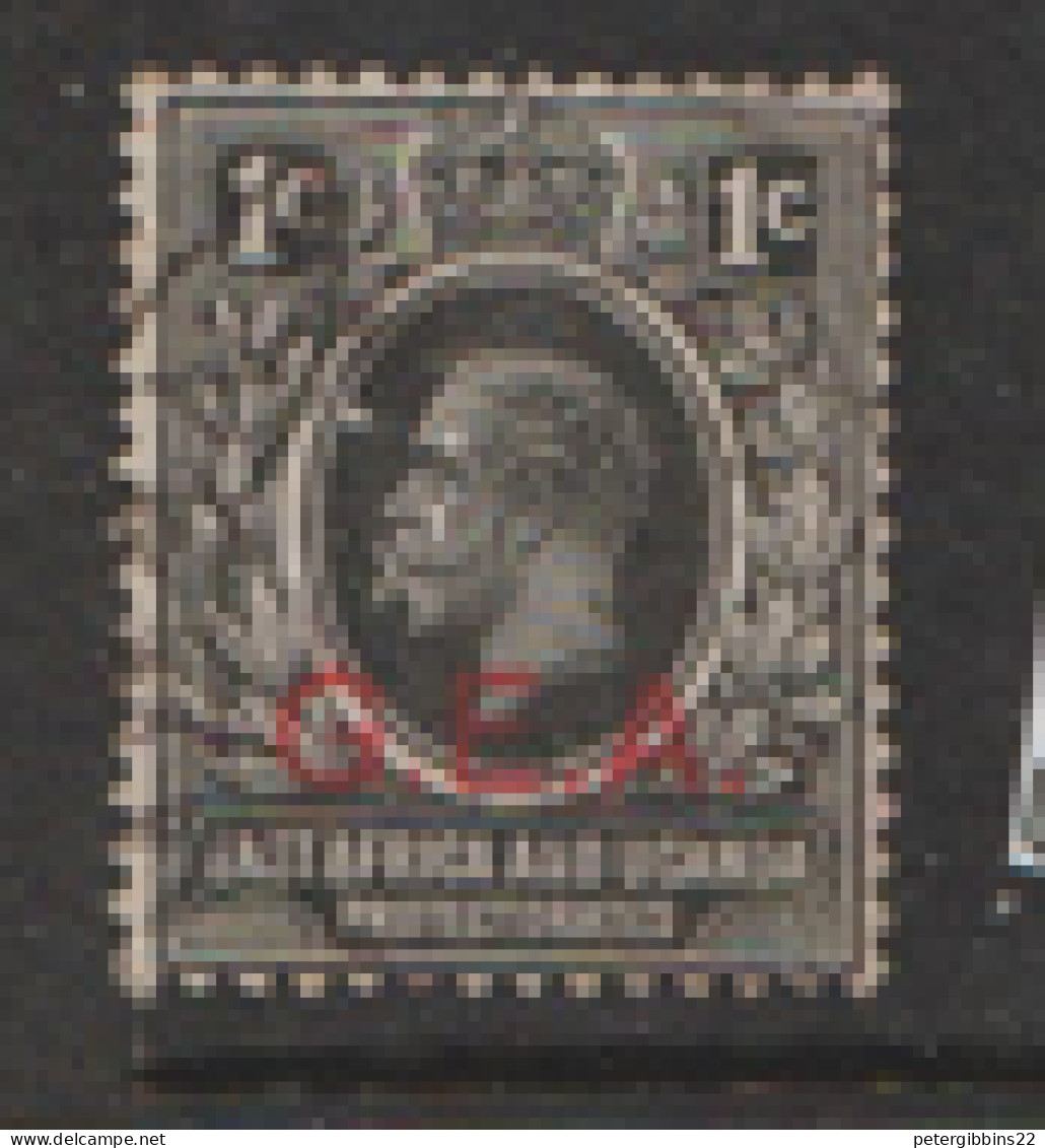 Tanganyika  G E A  1917   SG 45  1c Fine Used - Tanganyika (...-1932)