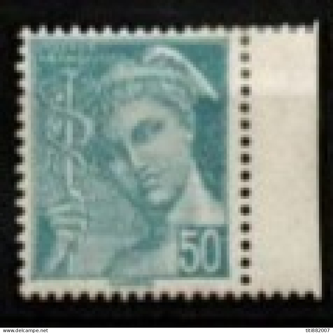 FRANCE    -   1942 .  Y&T N° 549 *.   Neige - Unused Stamps