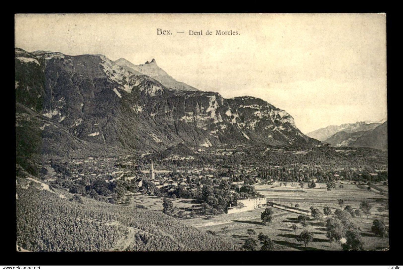 SUISSE - BEX - DENT DE MORCLES - Other & Unclassified