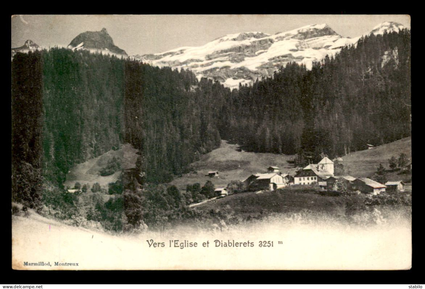 SUISSE - VERS - L'EGLISE ET DIABLERETS - Other & Unclassified