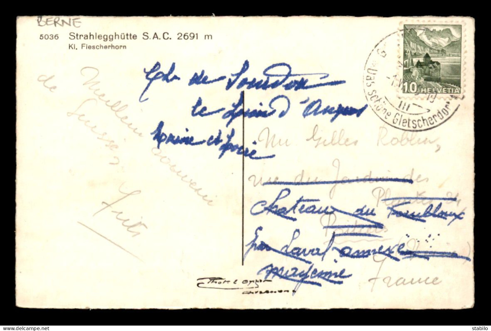 SUISSE - STRAHLEGGHUTTE S.A.C.  - Other & Unclassified
