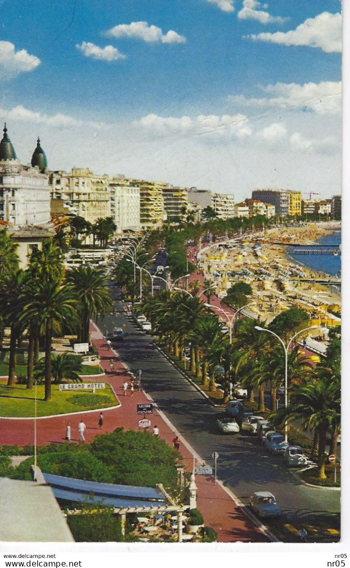 06 - CANNES - La Promenade De La Croisette    ( Alpes Maritimes ) - Cannes