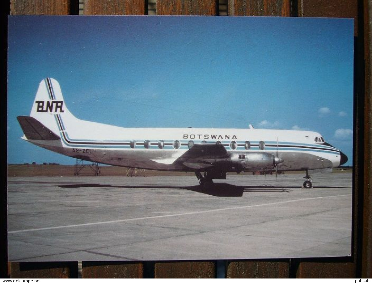 Avion / Airplane / BOTSWANA NATIONAL AIRWAYS / Vickers Viscount 756 / Registered As A2-ZEL - 1946-....: Ere Moderne