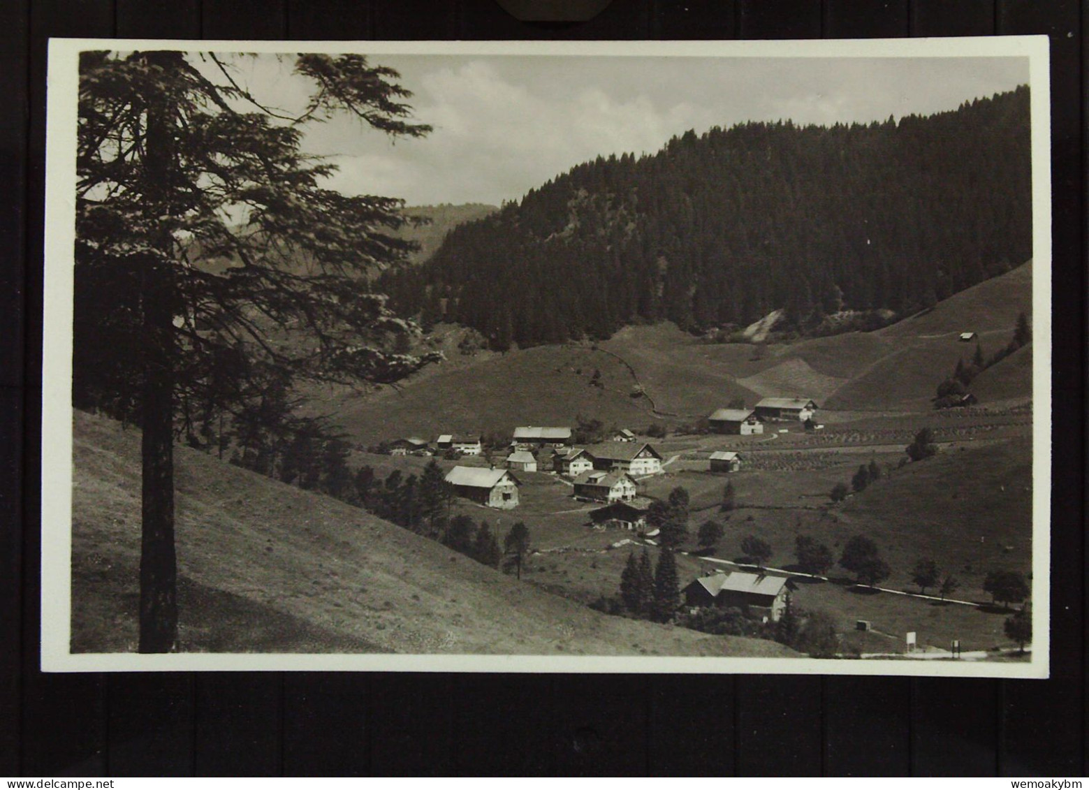 AK Von Hinterstein Im Allg. Mit Vorderem Dorf -nicht Gelaufen Um 1930 - Hindelang