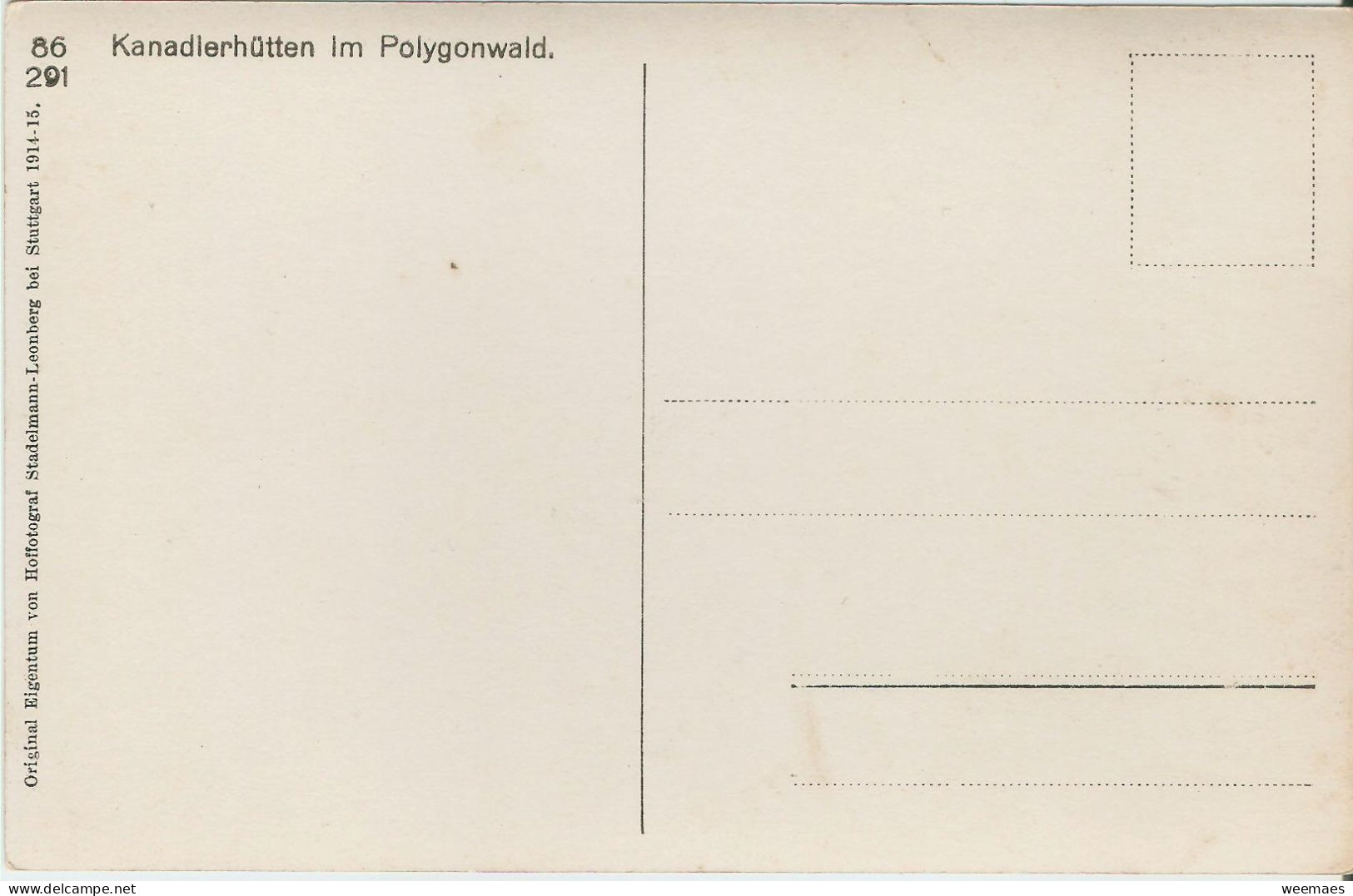 Ieper Polygonwald 1914 15 - Ieper