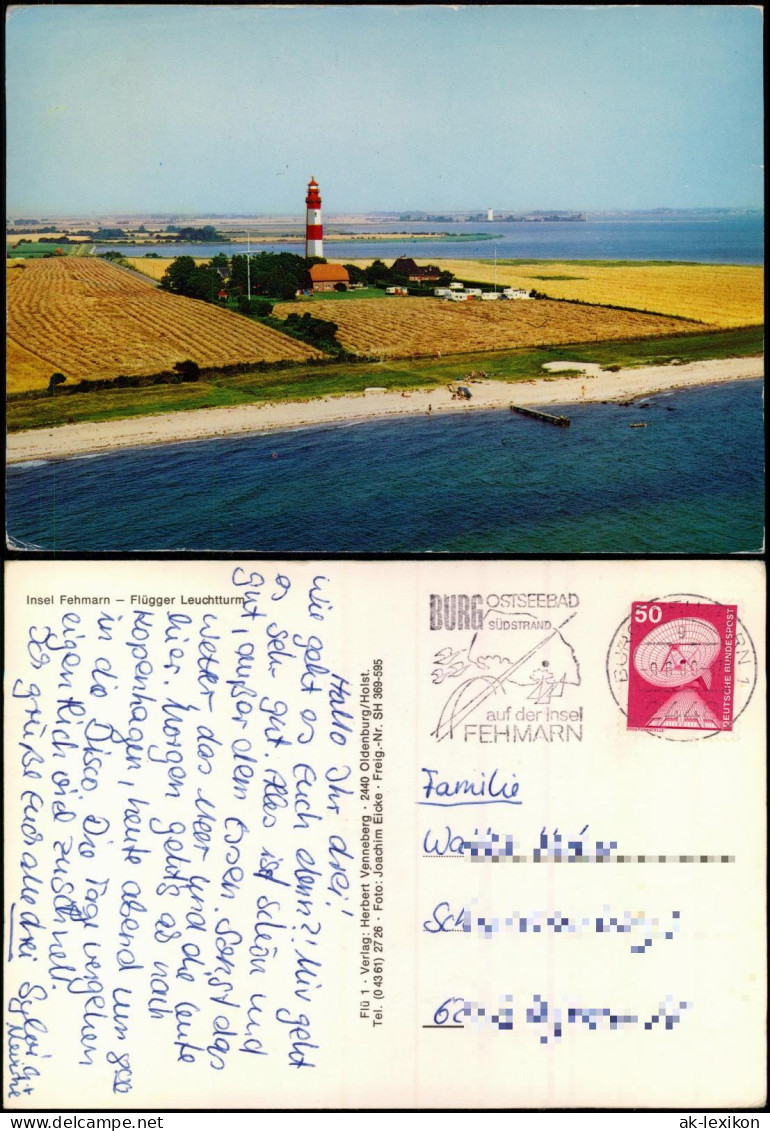 Ansichtskarte Fehmarn (Insel) Flügger Leuchtturm 1980 - Other & Unclassified