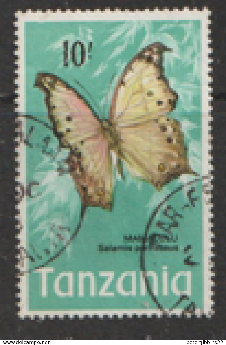 Tanzania   1974   SG 171  10s  Butterfly Fine Used - Tanzania (1964-...)
