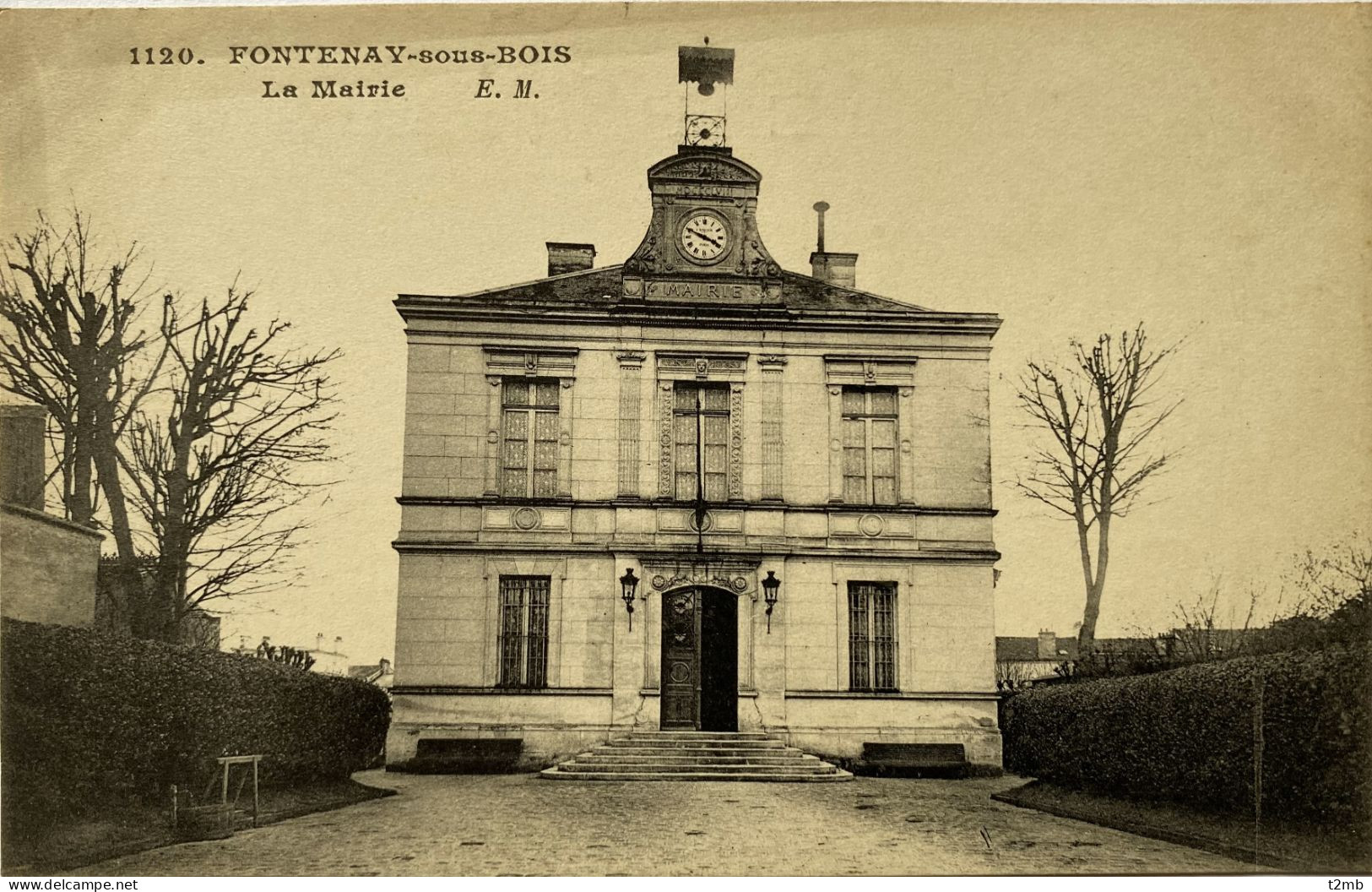 CPA (Val De Marne). FONTENAY SOUS BOIS, La Mairie (n° 1120) - Fontenay Sous Bois