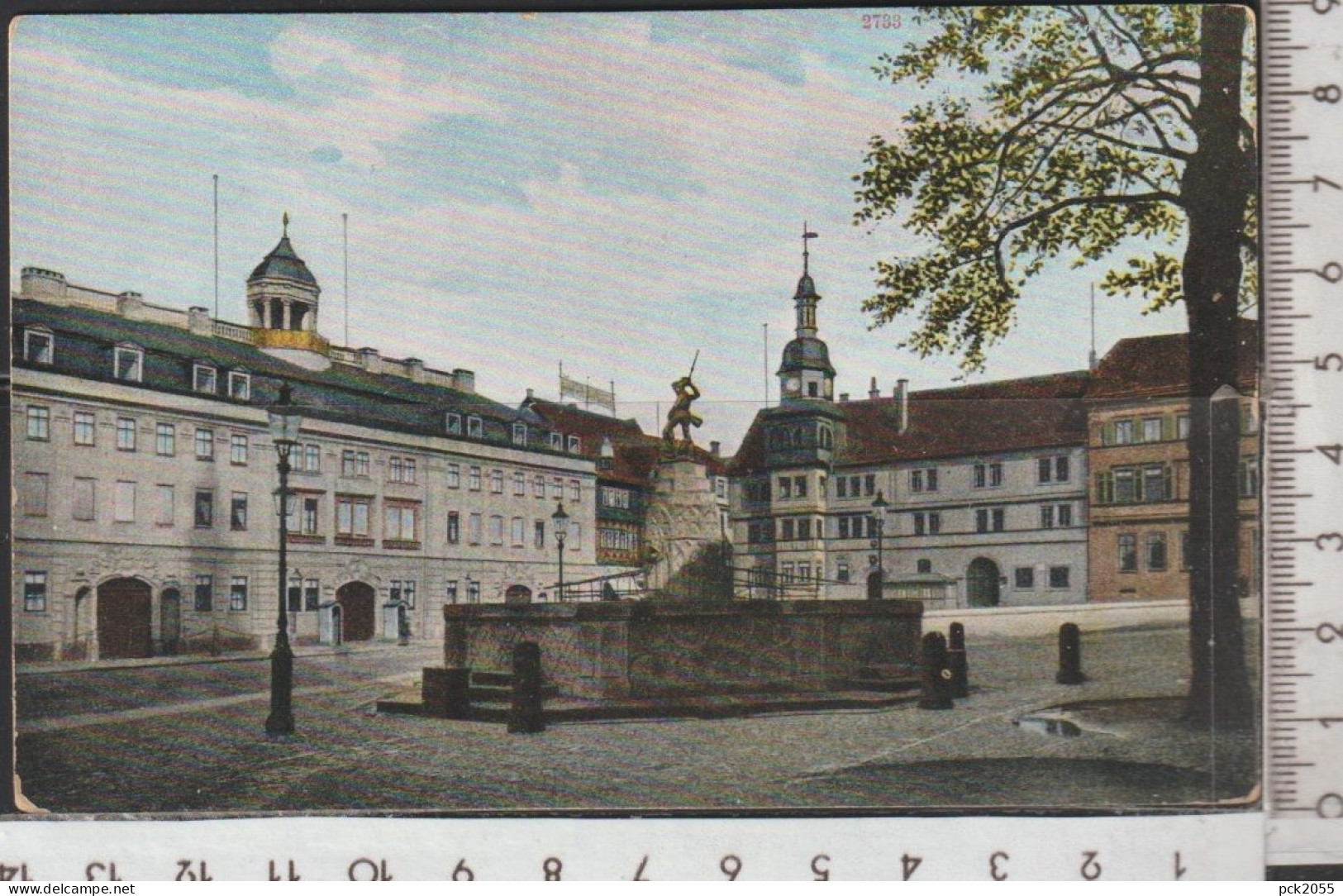 Eisenach -  Schloss & Rathaus - Nicht Gelaufen ( AK5045 )  Günstige Versandkosten - Eisenach
