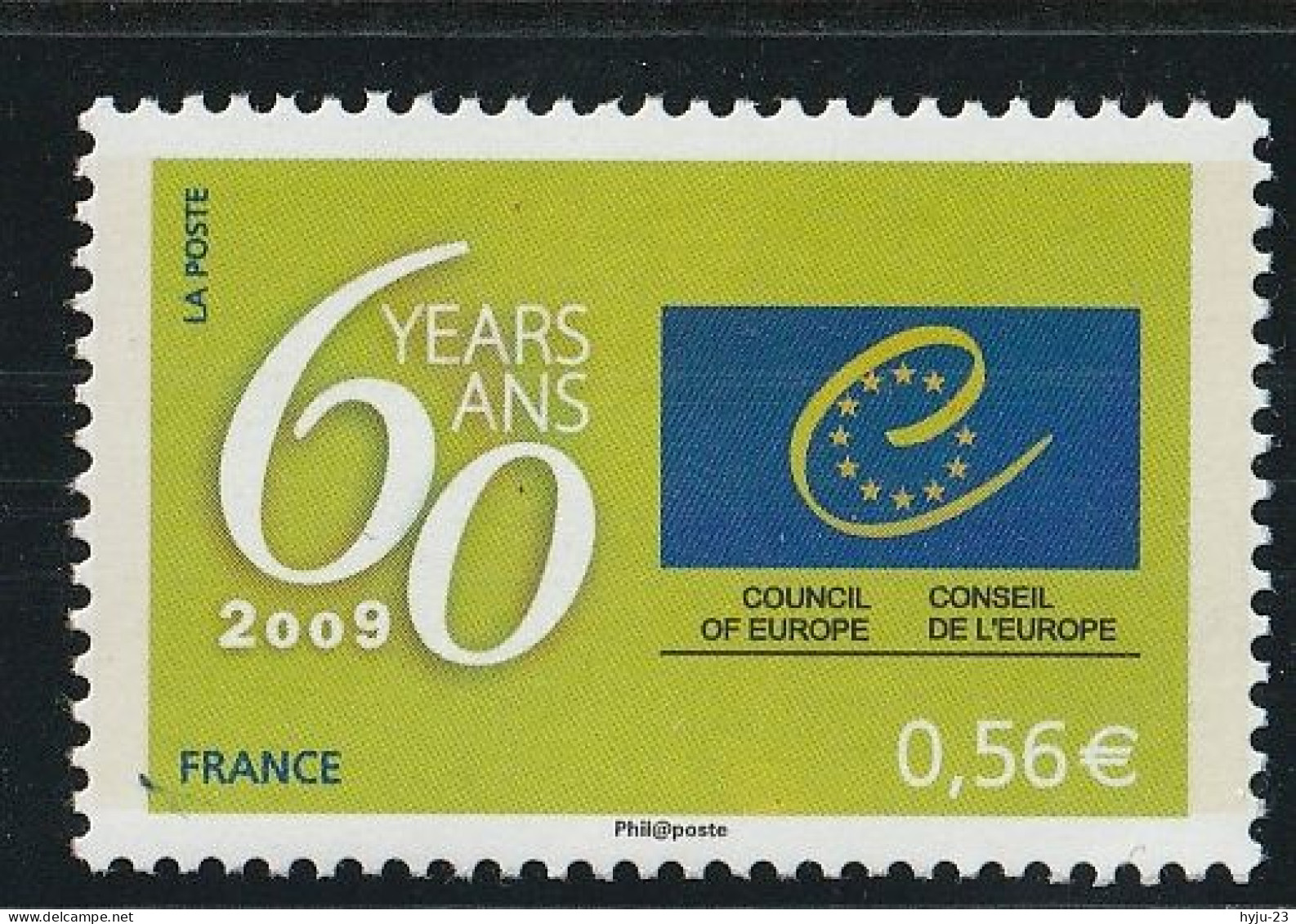 Y&T TS Conseil De L'Europe 142 ** - Mint/Hinged