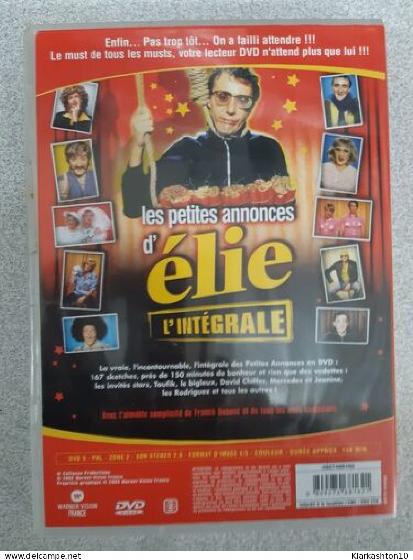 DVD Sketches - Les Petites Annonce D'Elie - L'intégrale - Other & Unclassified