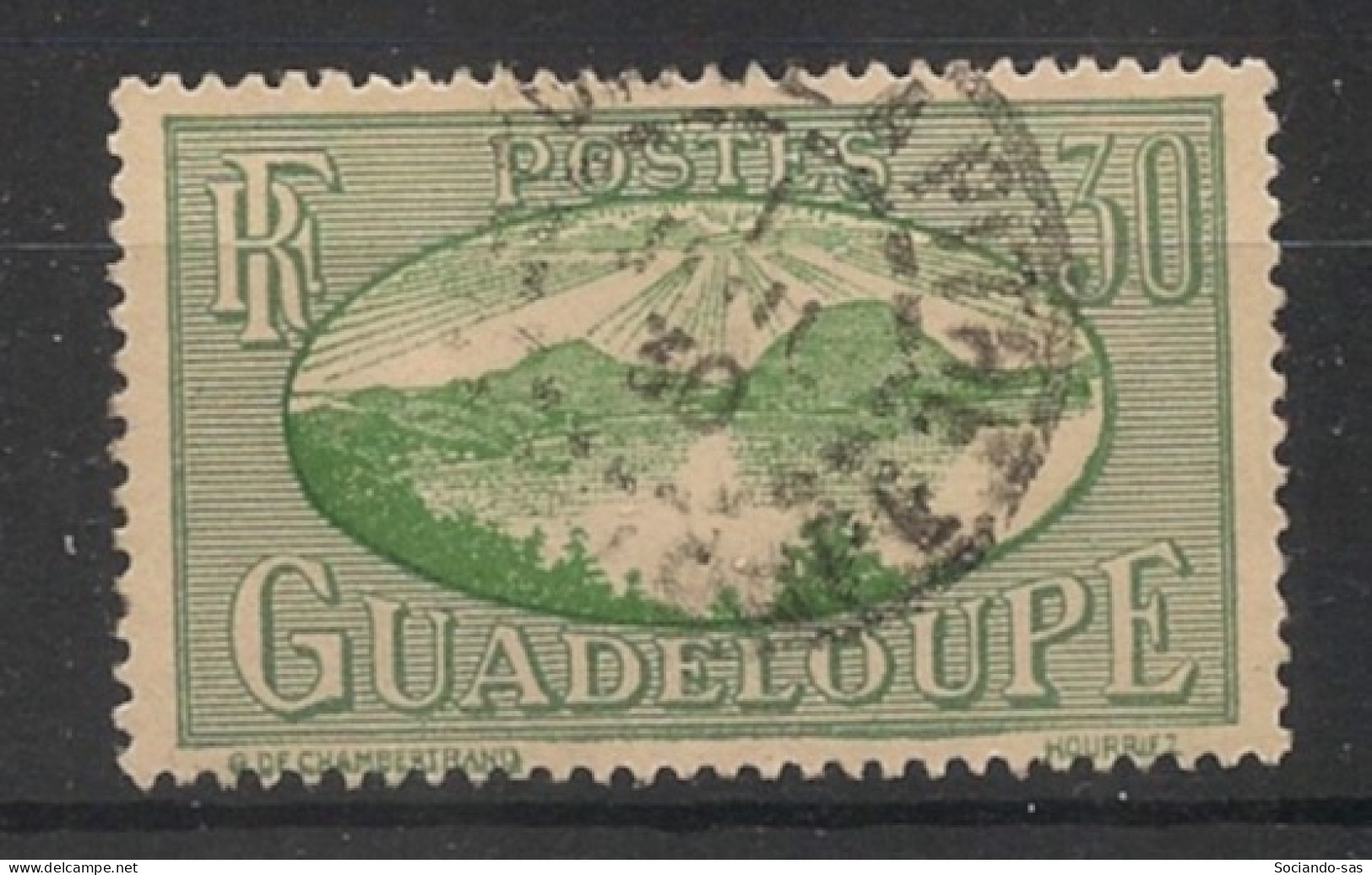 GUADELOUPE - 1928-38 - N°YT. 107 - Rade Des Saintes 30c - Oblitéré / Used - Usados