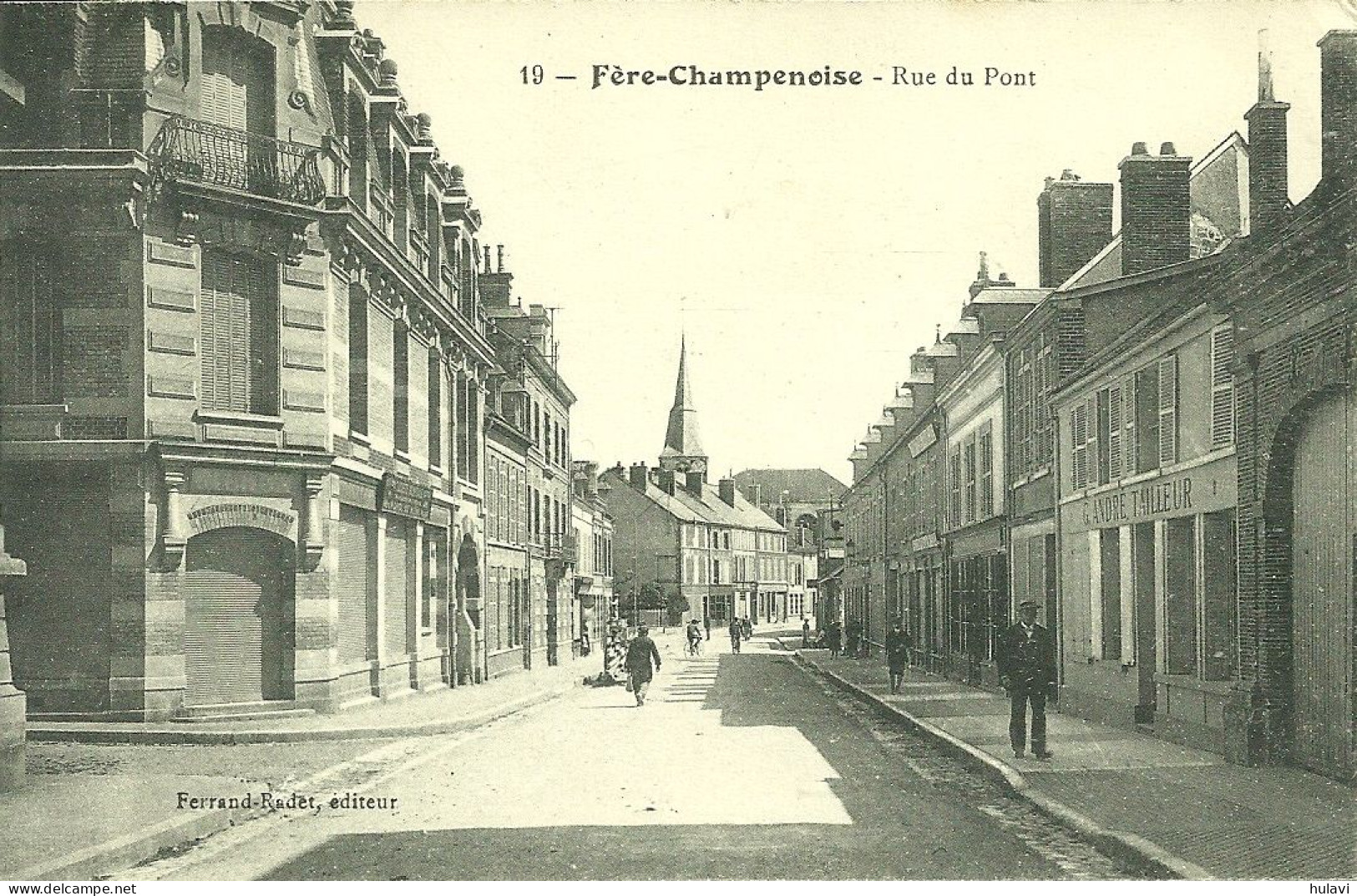 51  FERE CHAMPENOISE - RUE DU PONT (ref 23835) - Fère-Champenoise