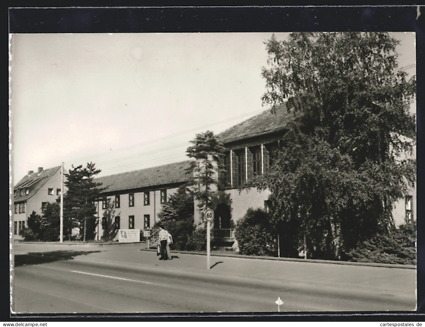 AK Hermsdorf /Kr. Stadtroda, Ingenieurschule Für Elektrotechnik Und Keramik  - Stadtroda