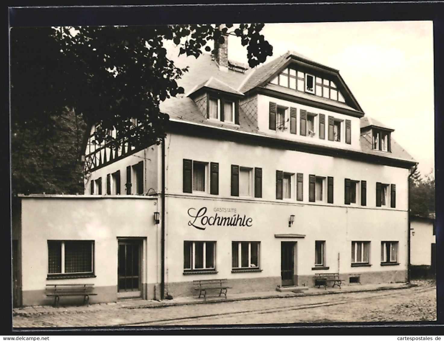 AK Erlebach /Kr. Hainichen, Gasthaus Lochmühle Von Rolf Weise  - Hainichen
