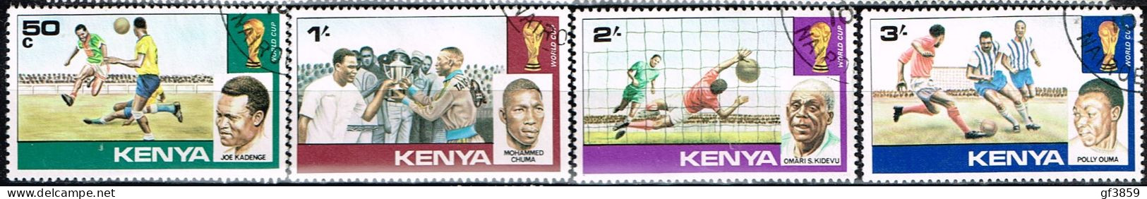 KENYA / Oblitérés/Used / 1978 - Coupe Du Monde De Football Argentina 78 - Kenia (1963-...)