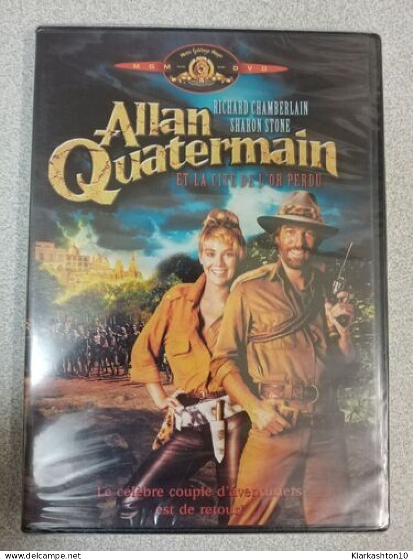 DVD - Allan Quatermain And The Lost City Of Gold (Richard Chamberlain Et Sharon Stone) - Sonstige & Ohne Zuordnung