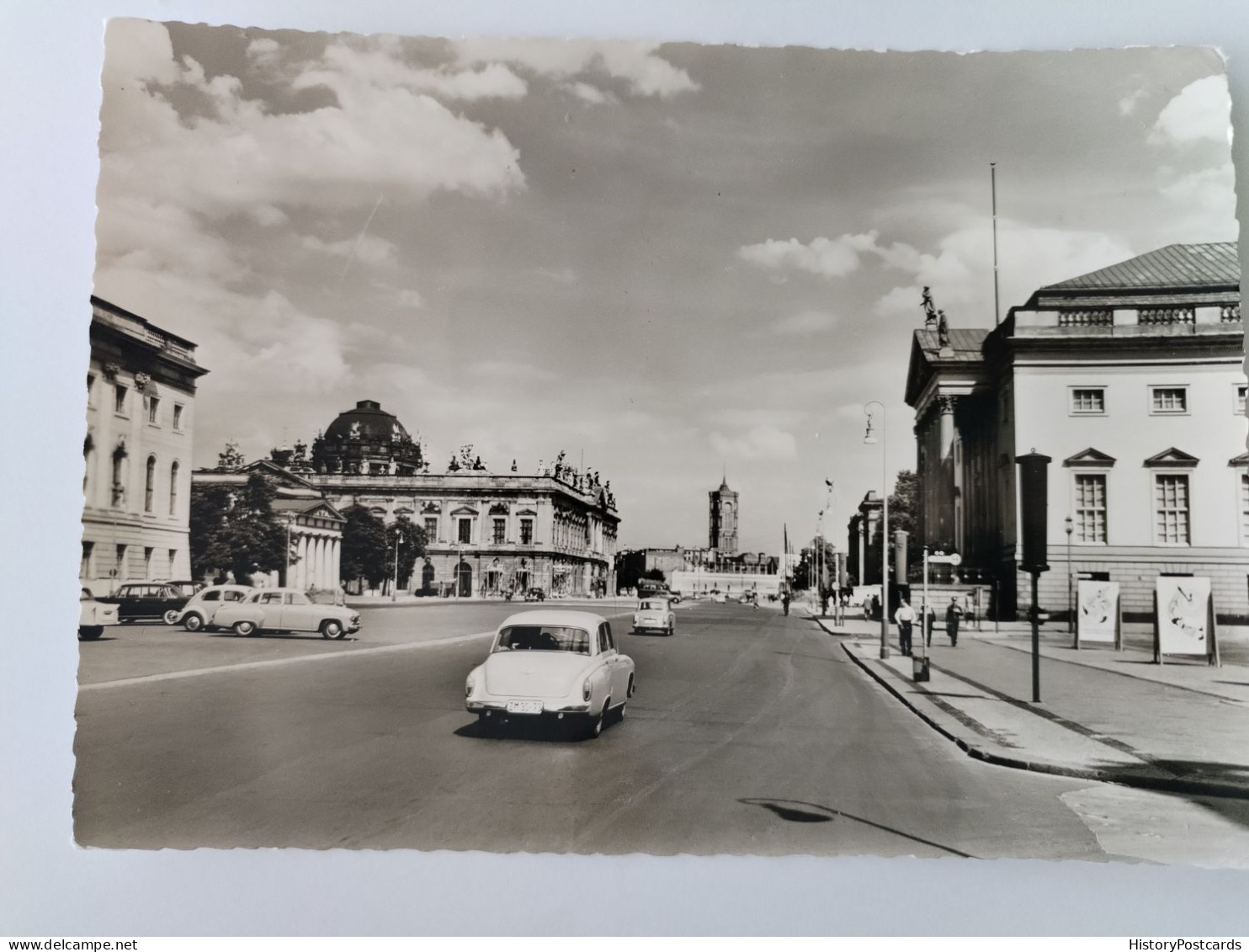 Berlin, Unter Den Linden, Wartburg 311, Alte Autos, 1960 - Mitte