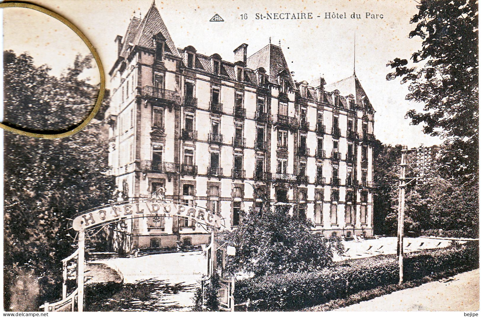 63 Puy De Dome ST NECTAIRE Hotel Du Parc - Saint Nectaire