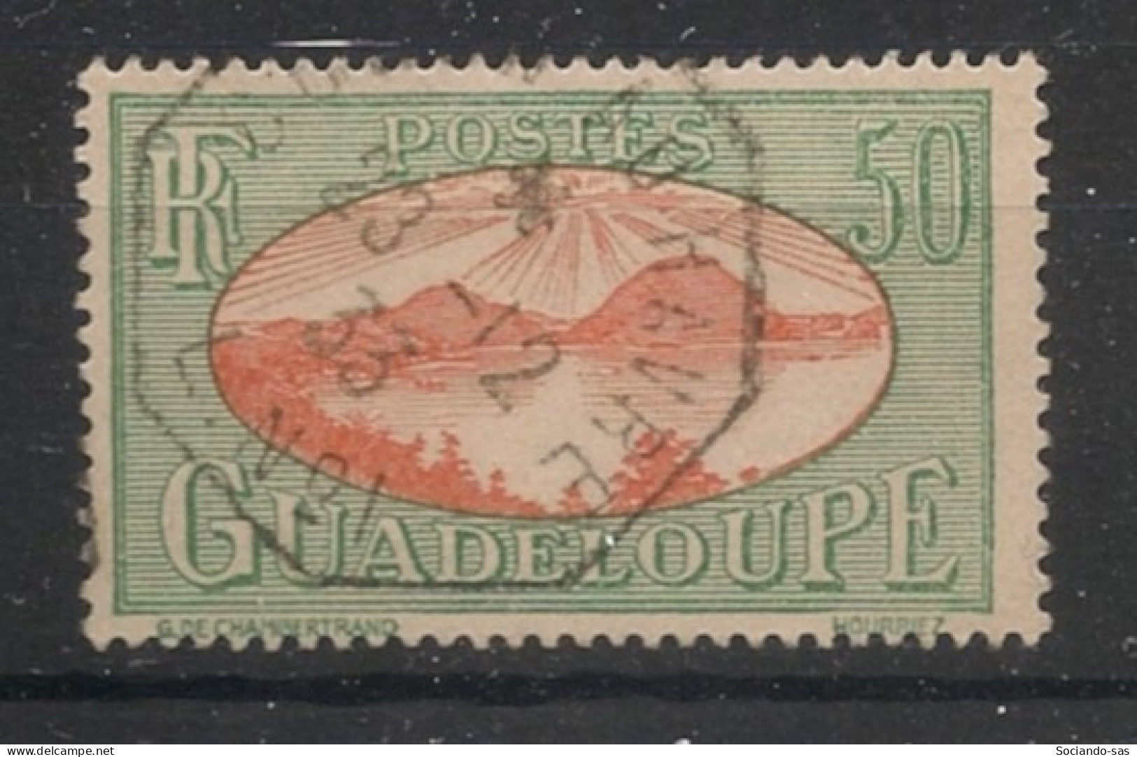 GUADELOUPE - 1928-38 - N°YT. 110 - Rade Des Saintes 50c - Oblitéré "Colon Au Havre" / Used - Gebruikt