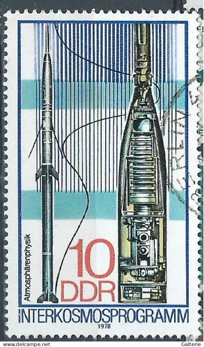 ALLEMAGNE - DDR - Obl - 197 - YT N° 1980-Programme Intercosmos - Used Stamps
