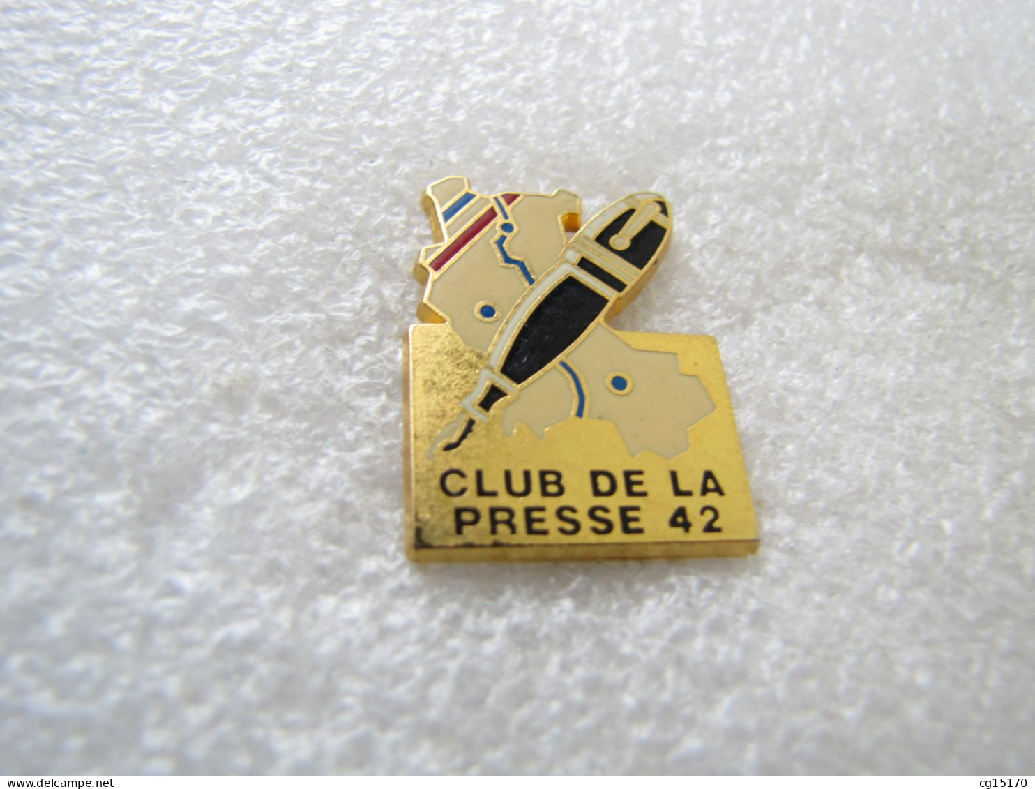 PIN'S   CLUB DE LA PRESSE   42   Zamak  BERAUDY - Medien