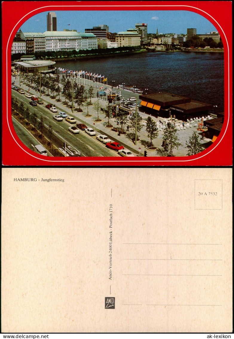 Ansichtskarte Hamburg Jungfernstieg 1981 - Other & Unclassified