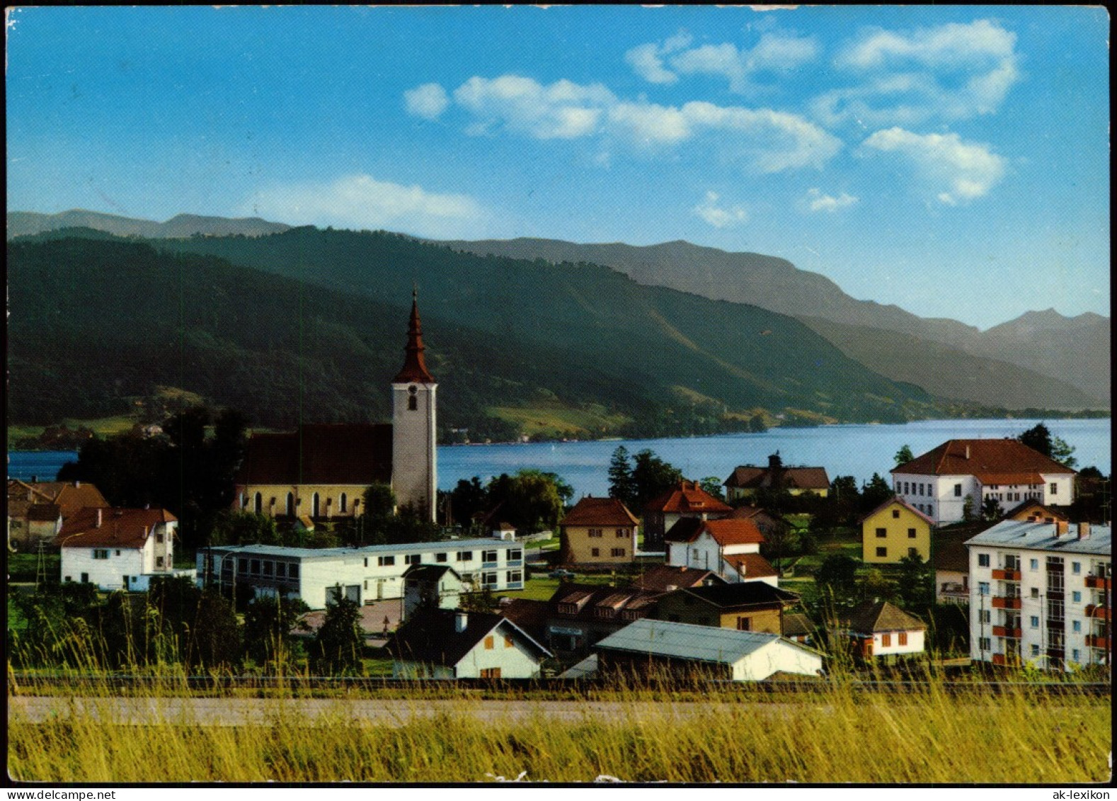 Ansichtskarte Seewalchen Am Attersee Blick Auf Die Stadt 1973 - Autres & Non Classés