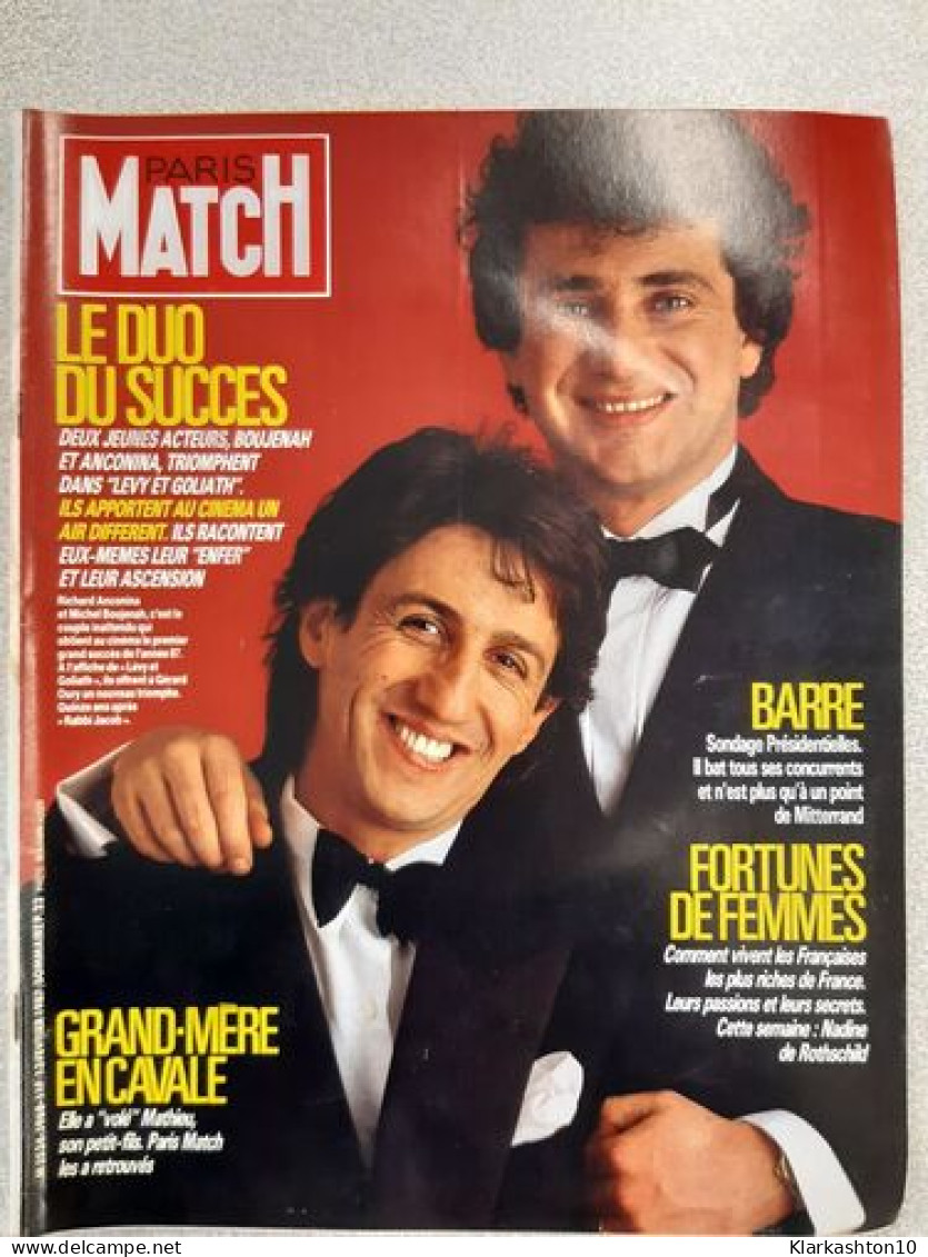 Revue Paris-Match N° 1968 - Non Classés