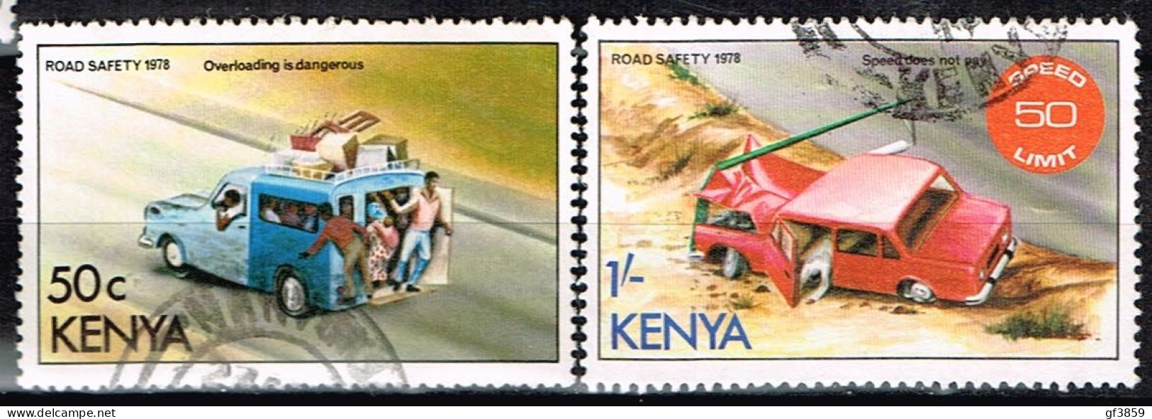 KENYA / Oblitérés/Used / 1978 - Sécurité Routière - Kenia (1963-...)