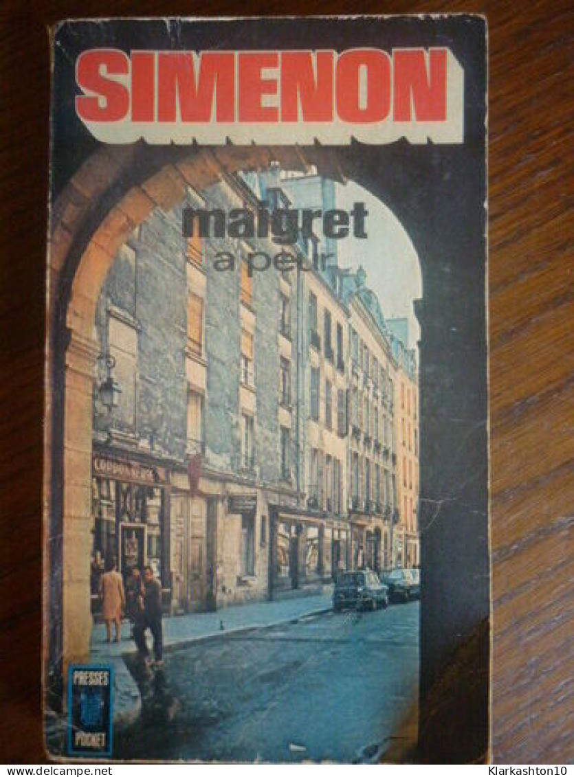 Simenon MAIGRET A Peur 1971 - Cassette