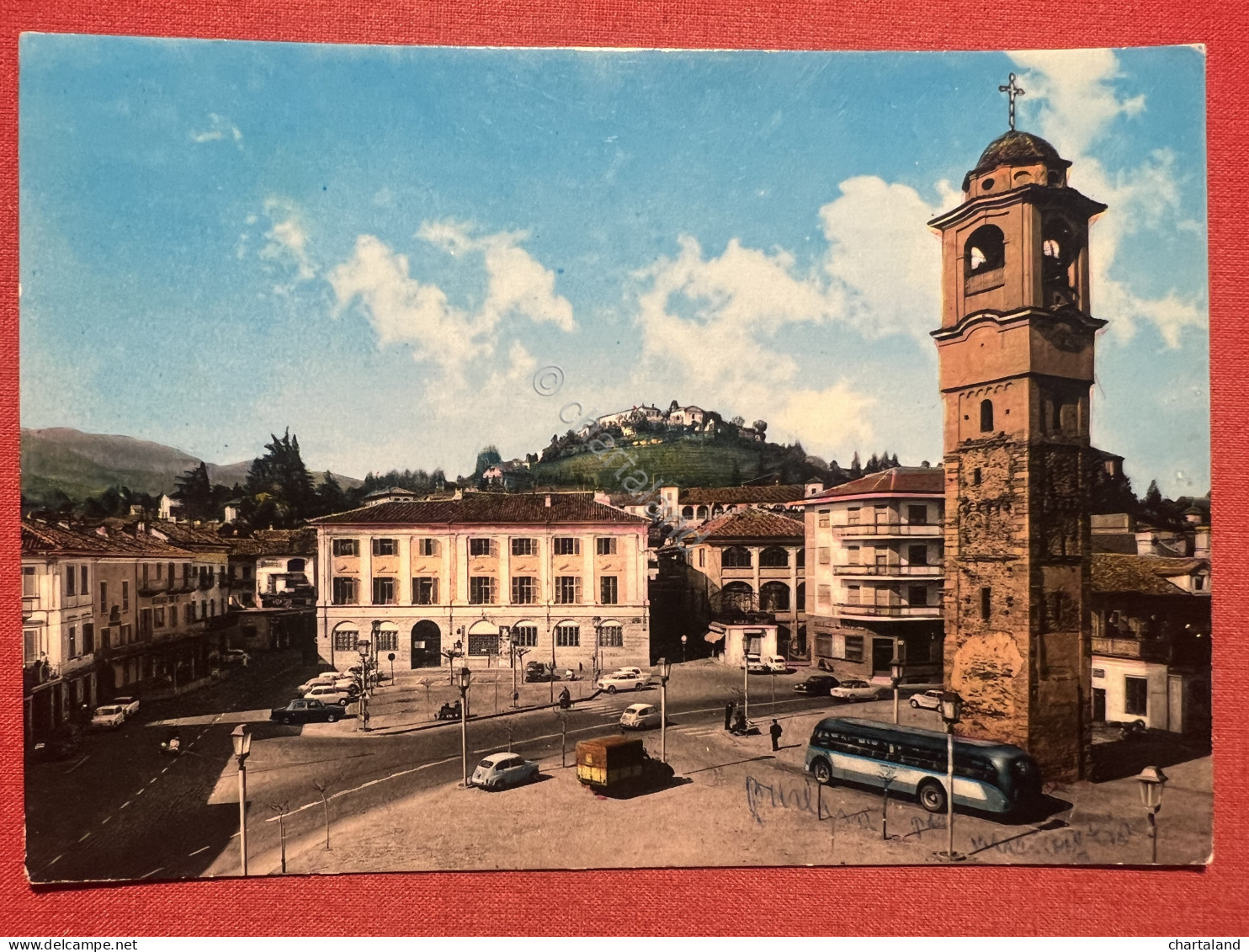 Cartolina - Castellamonte ( Torino ) - Piazza Martiri Della Libertà - 1967 - Other & Unclassified