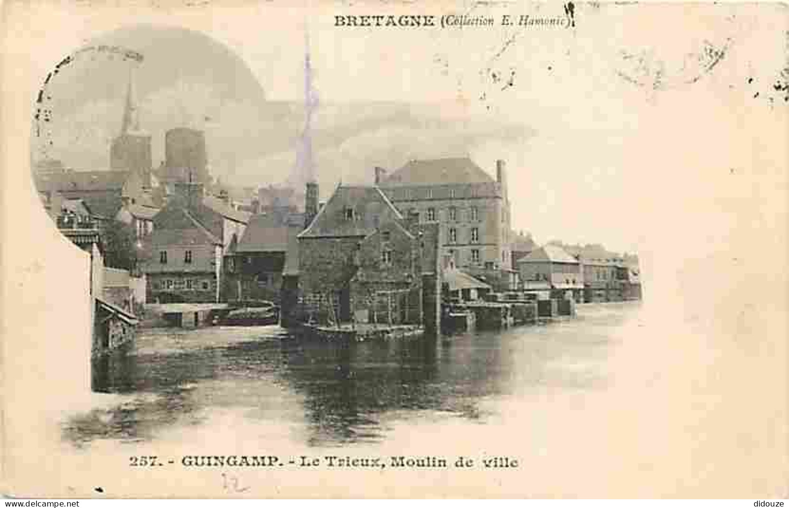 22 - Guingamp - Le Trieux - Moulin De Ville - CPA - Voir Scans Recto-Verso - Guingamp