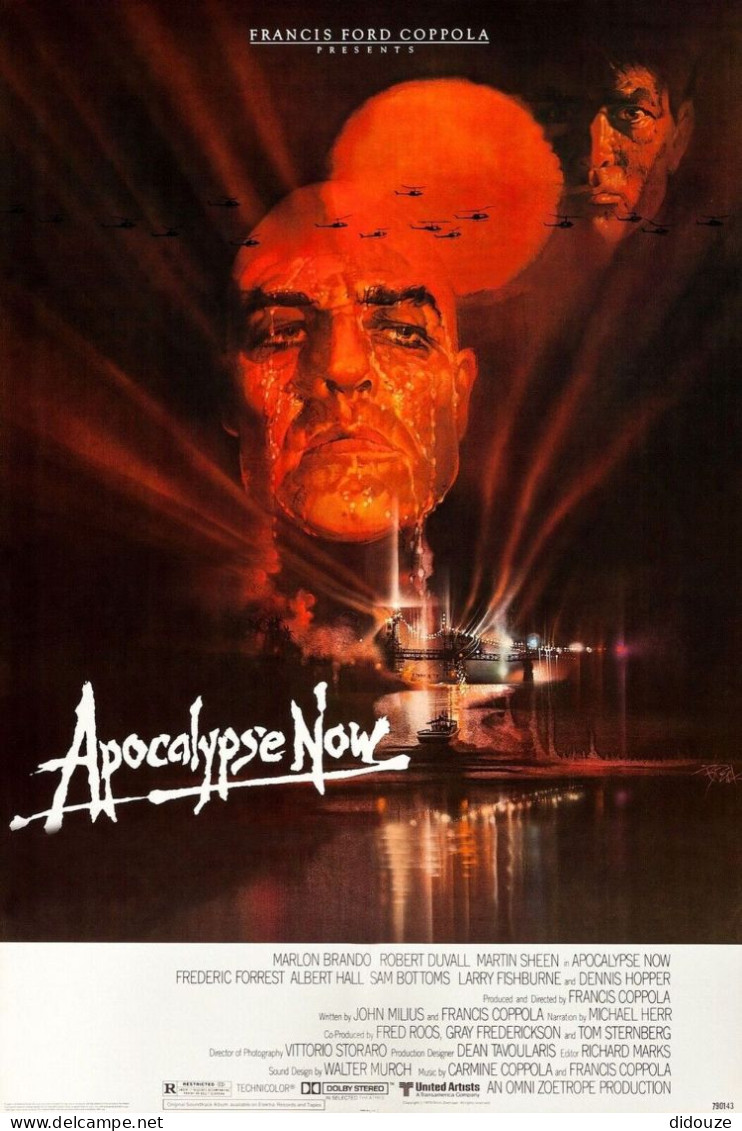 Cinema - Apocalypse Now - Marlon Brando - Illustration Vintage - Affiche De Film - CPM - Carte Neuve - Voir Scans Recto- - Affiches Sur Carte