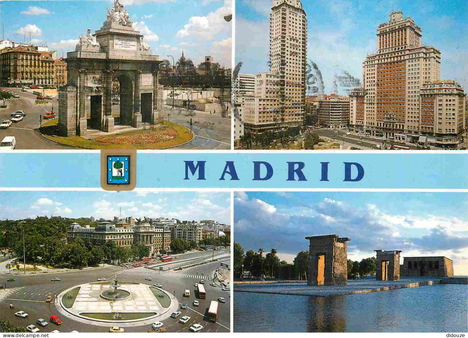 Espagne - Espana - Madrid - Multivues - Immeubles - Architecture - CPM - Voir Scans Recto-Verso - Madrid