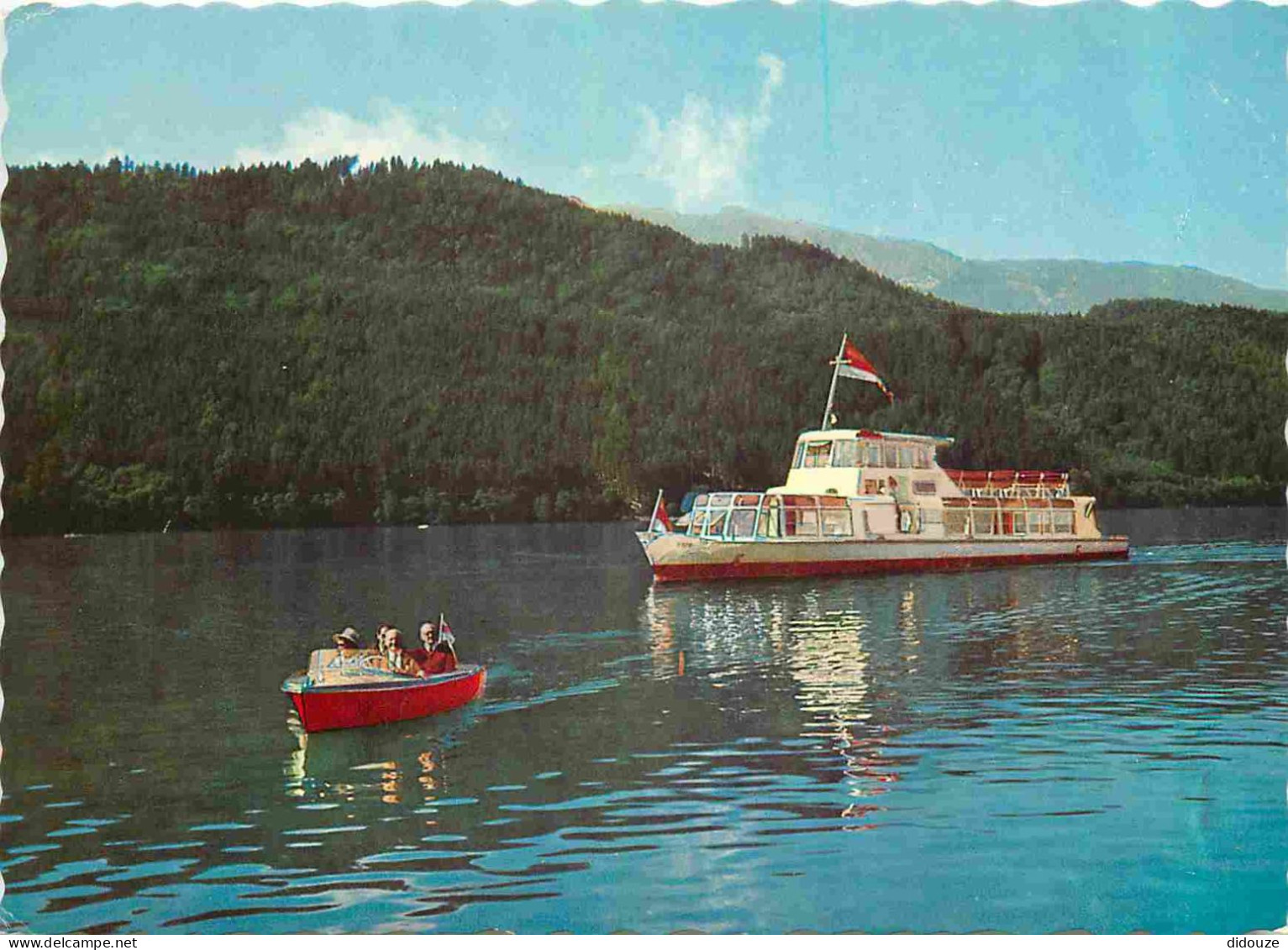 Bateaux - Bateaux Promenade - Am Millstatter See - Karnten - Carte Dentelée - CPM - Voir Scans Recto-Verso - Autres & Non Classés