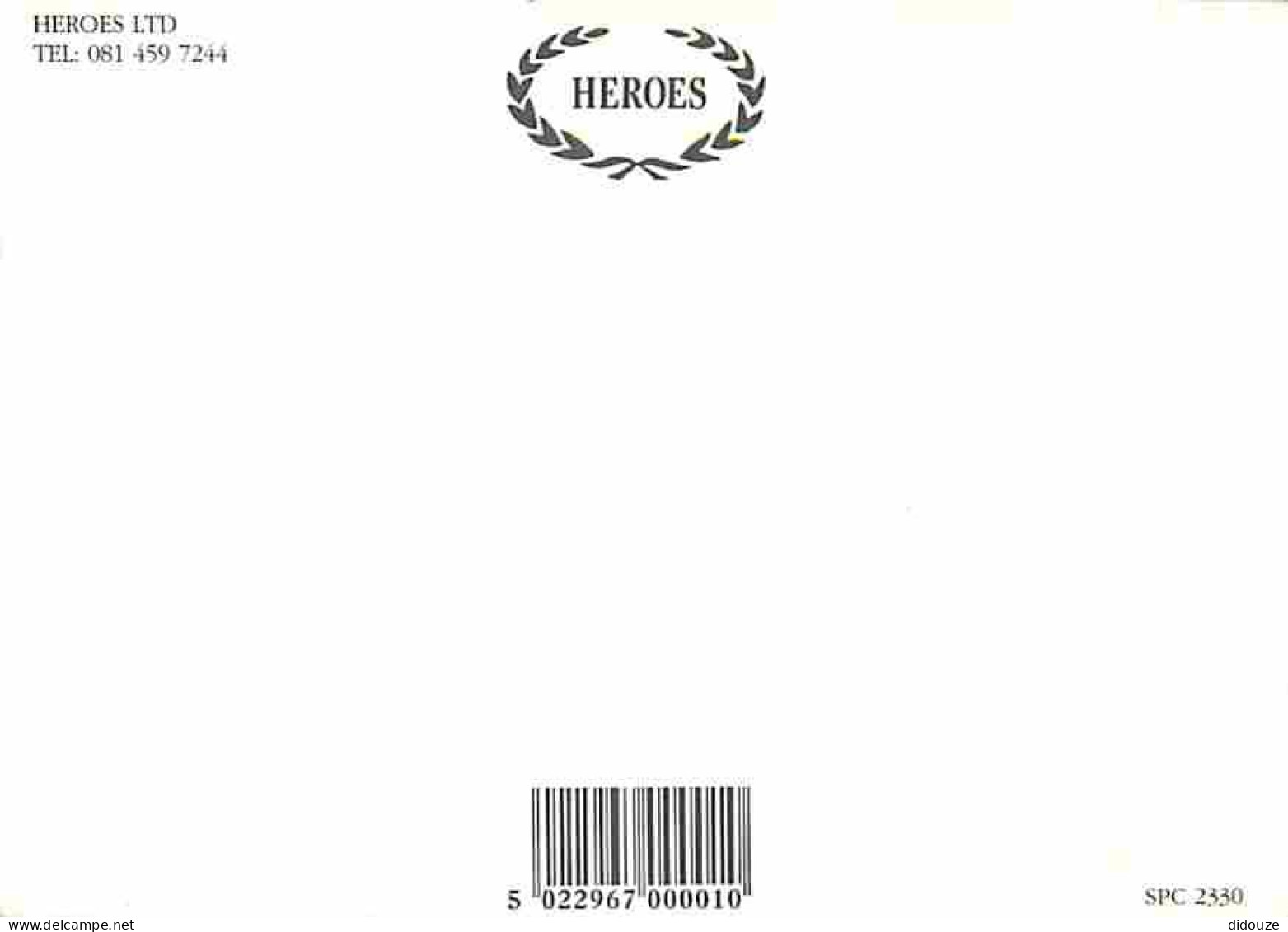 Cinema - Série - Heroes - CPM - Voir Scans Recto-Verso - TV Series