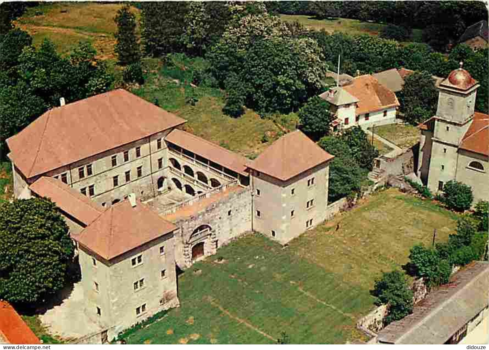 Chateaux - Château De Clermont-en-Genevois - Vue Aérienne - Clermont - Haute Savoie - Carte Neuve - CPM - Voir Scans Rec - Castles