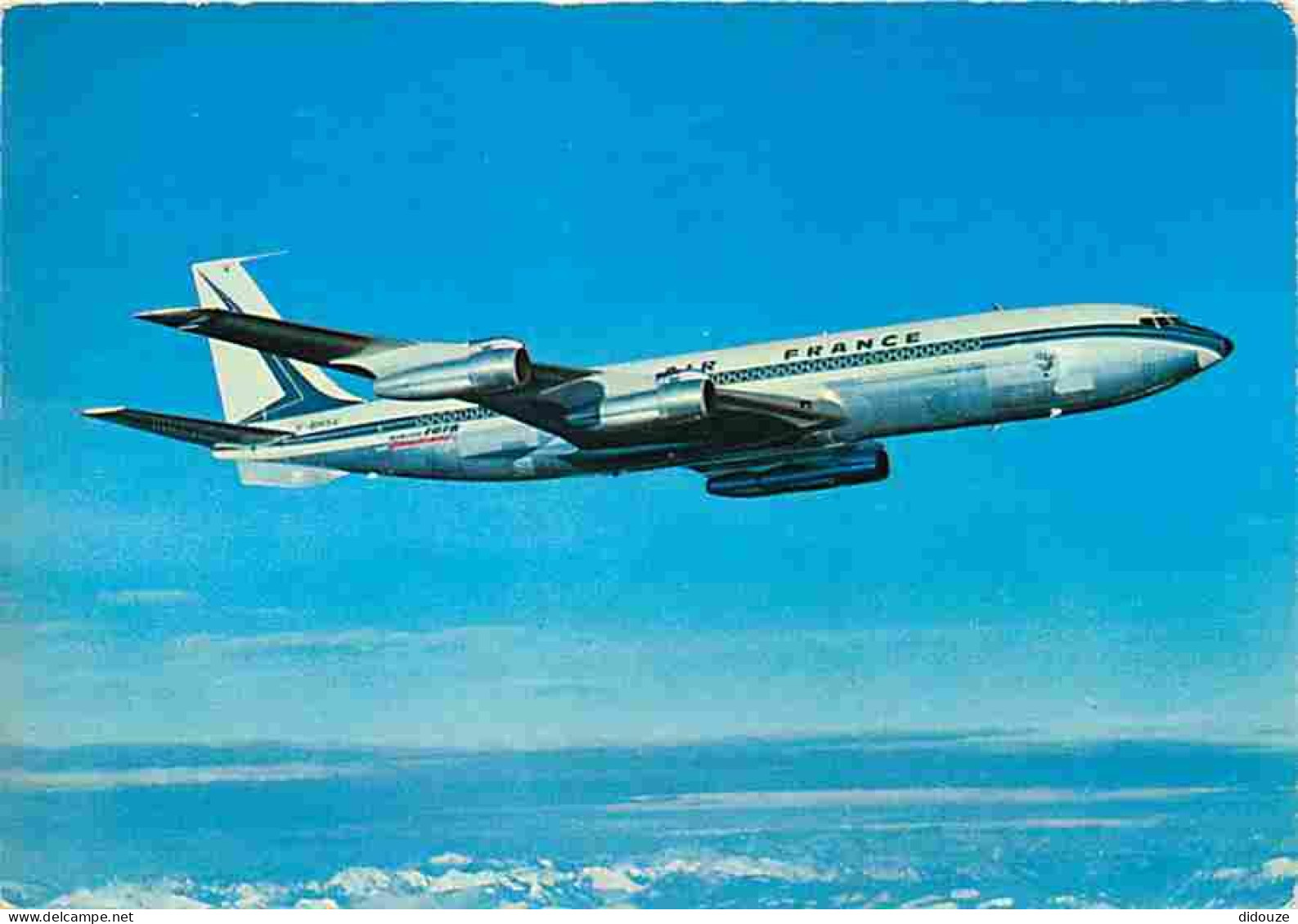 Aviation - Avions - Boeing 707 Intercontinental - Compagnie Air France - CPM - Voir Scans Recto-Verso - 1946-....: Era Moderna