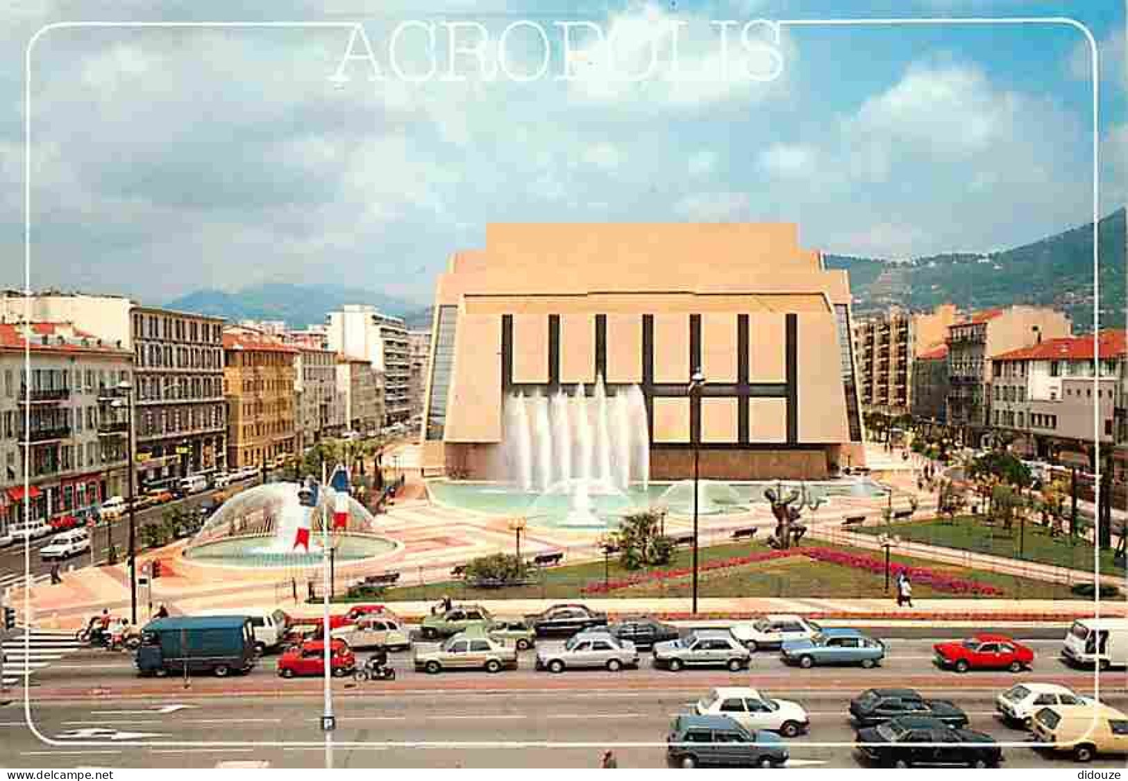 Automobiles - Nice - Acropolis - Palais Des Arts Du Toursime Et Des Congrès - Flamme Postale - CPM - Voir Scans Recto-Ve - Passenger Cars