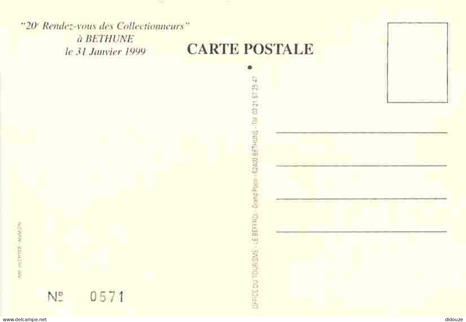 62 - Béthune - Béthune 1900 - Marché Aux Poissons - Carte Neuve - CPM - Voir Scans Recto-Verso - Bethune