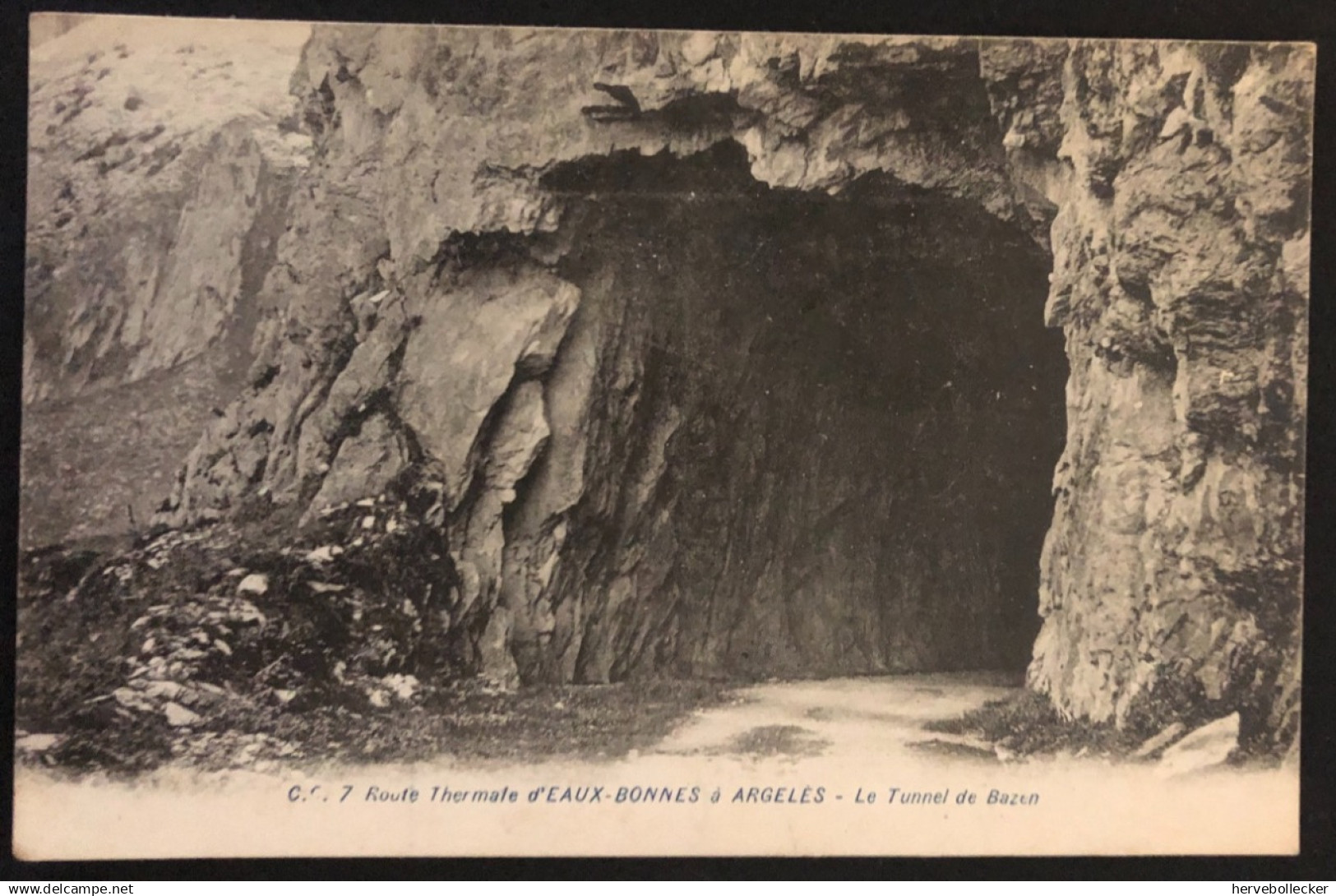 Route Thermale D'EauxBonnes à Argelès - Tunnel De Bazen - 65 - Bagneres De Bigorre