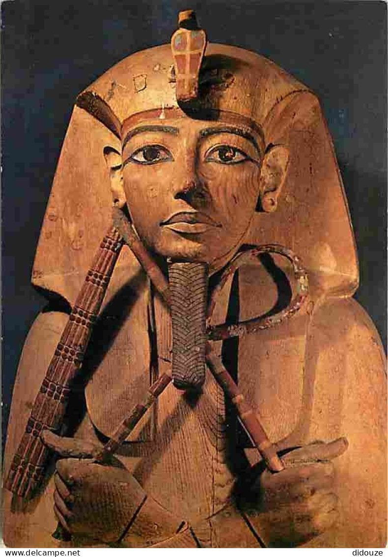 Art - Antiquités - Egypte - Détail Du Sarcophage Dans Lequel Fut Réensevelie La Momie De Ramsès II - CPM - Voir Scans Re - Ancient World
