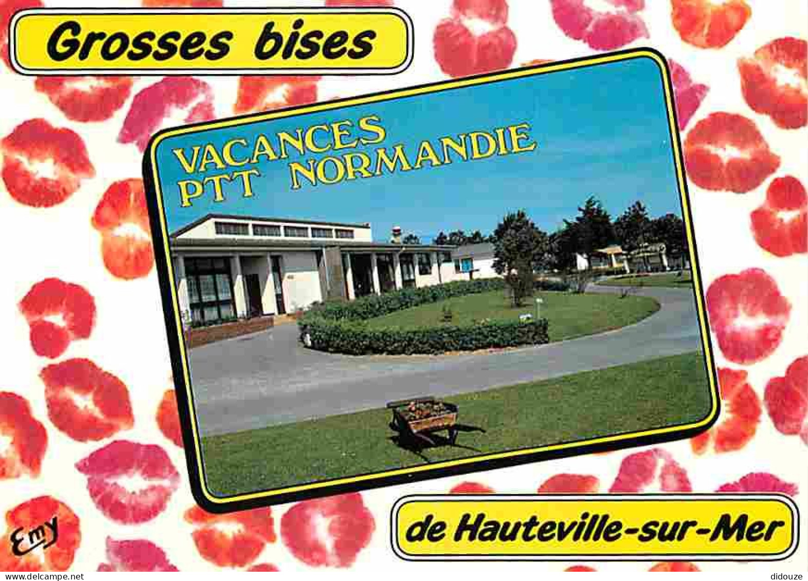 50 - Hauteville Sur Mer - Vacances PTT Normandie - Les Robans - L'accueil - Flamme Postale - CPM - Voir Scans Recto-Vers - Autres & Non Classés