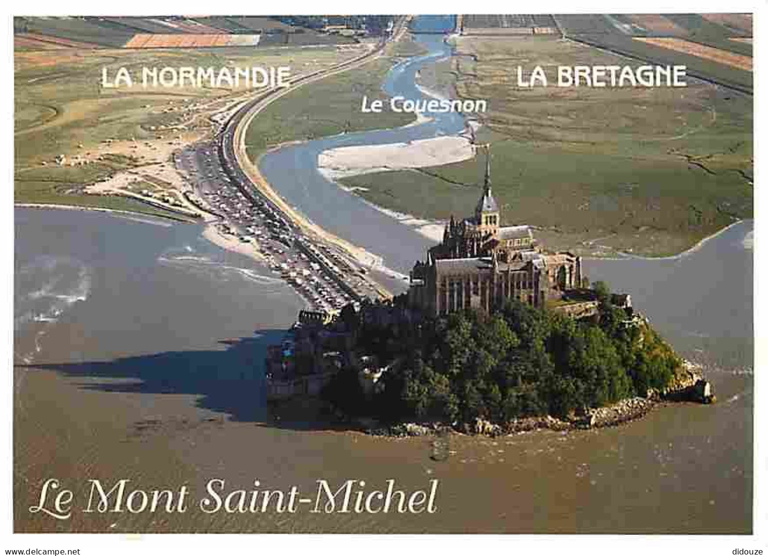 50 - Le Mont Saint Michel - Vue Générale Aérienne - CPM - Voir Scans Recto-Verso - Le Mont Saint Michel