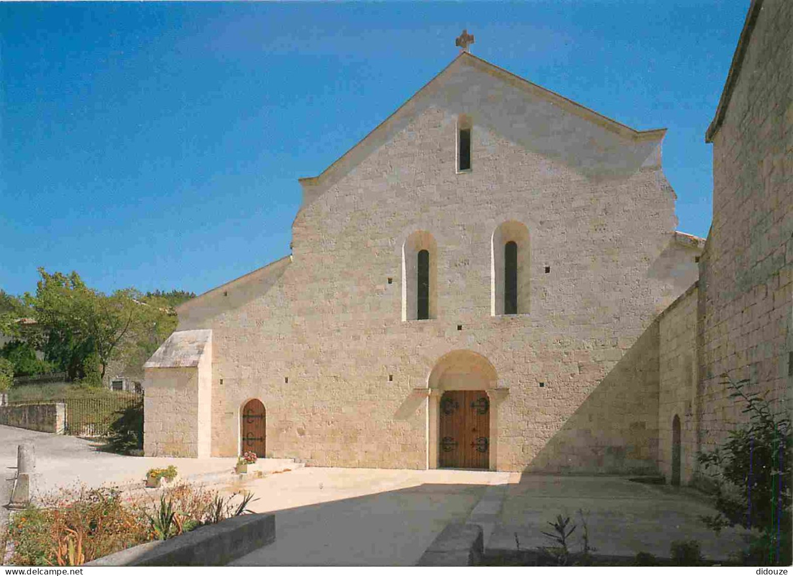 26 - Grignan - Abbaye Cistercienne De Notre-Dame D'Aiguebelle - La Façade Occiclentale De L'église - CPM - Carte Neuve - - Grignan