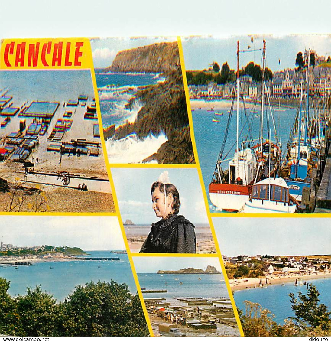 35 - Cancale - Multivues - CPM - Etat Léger Pli Visible - Voir Scans Recto-Verso - Cancale