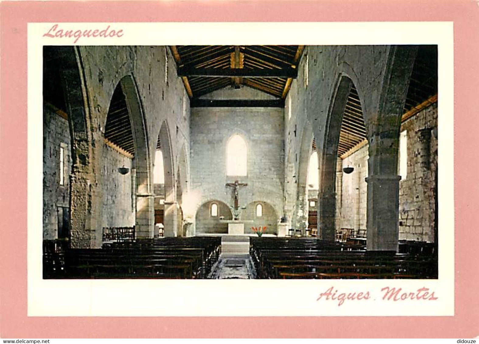 30 - Aigues Mortes - Intérieur De L'Eglise De Notre Dame Des Sablons - CPM - Voir Scans Recto-Verso - Aigues-Mortes