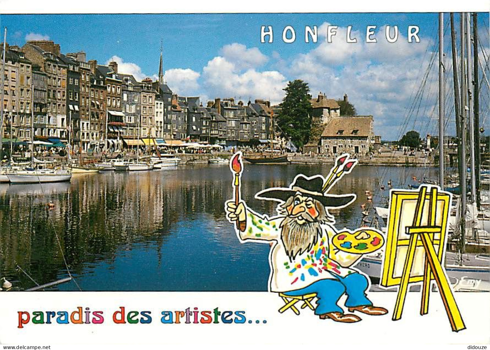 14 - Honfleur - Le Vieux Bassin, Le Quai Ste-Catherine - Carte Neuve - CPM - Voir Scans Recto-Verso - Honfleur