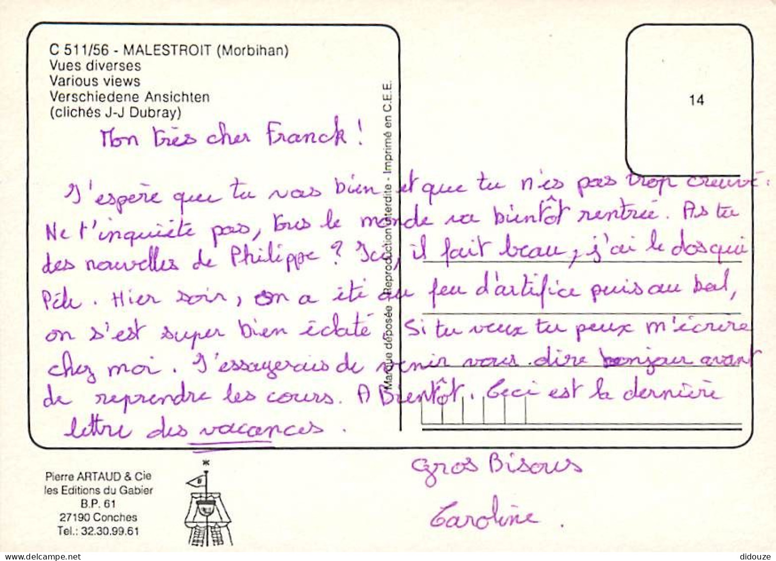 56 - Malestroit - Multivues - CPM - Voir Scans Recto-Verso - Malestroit